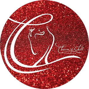 logo tiệm nail charm and chill