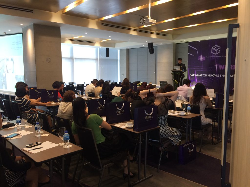 Workshop Cập Nhật Xu Hướng Công Nghệ Thẩm Mỹ Châu Âu 2018