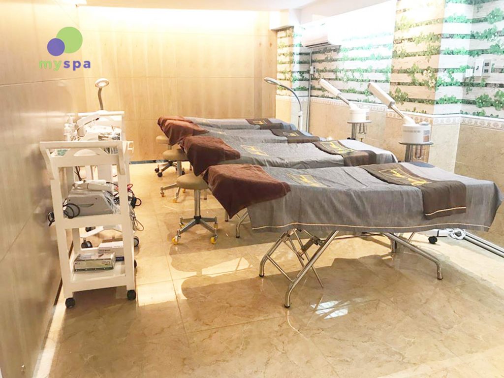 Không gian hiện đại tại Dr Phúc Skin Clinic