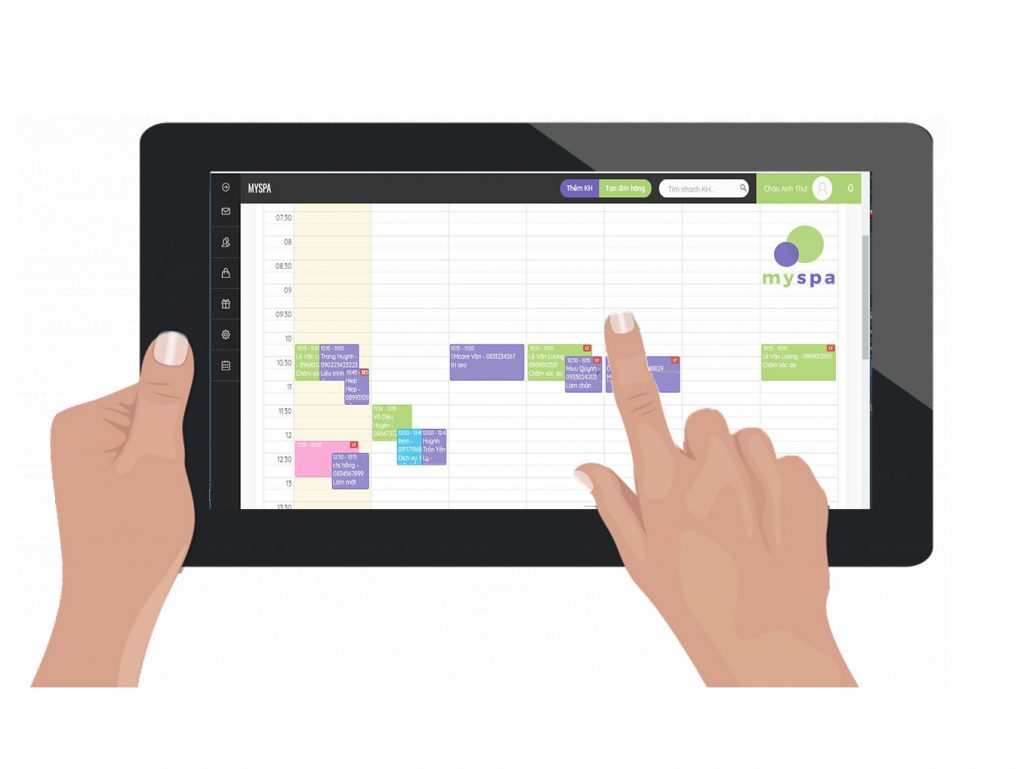 Lợi ích của phần mềm quản lý online MYSPA