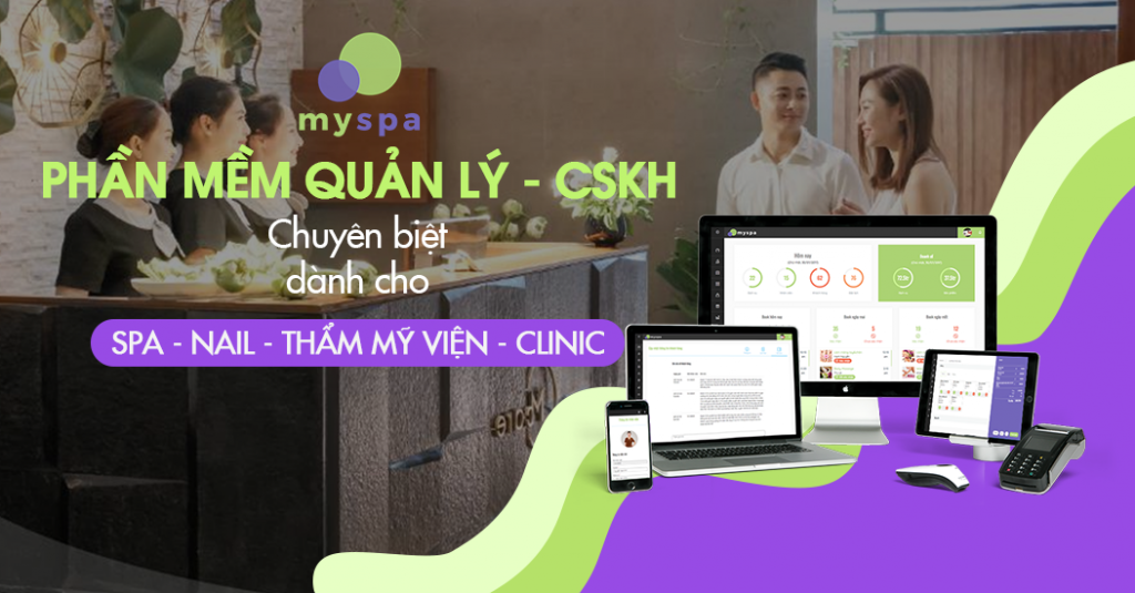 phầm mềm quản lý spa