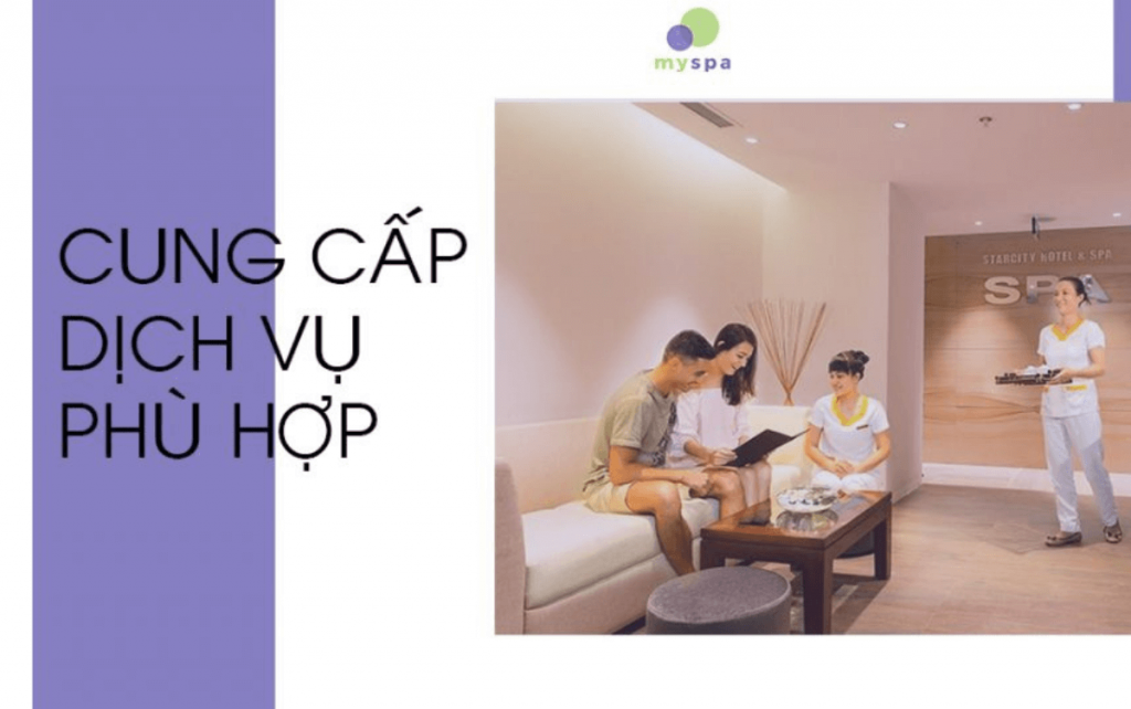 Cung cấp dịch vụ phù hợp với nhu cầu từng khách hàng