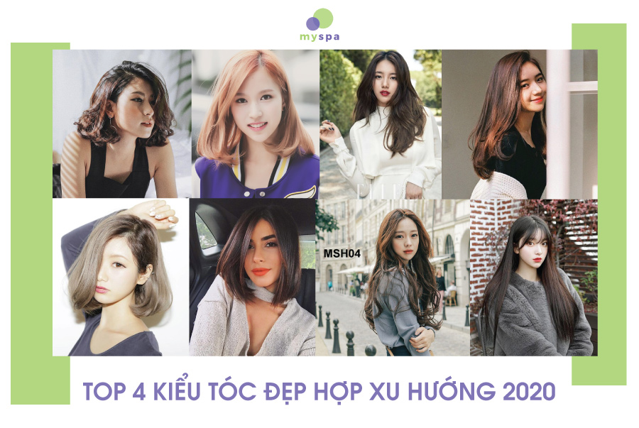 Top 4 kiểu tóc đẹp hợp xu hướng