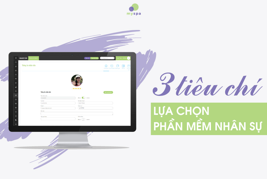 tiêu chí lựa chọn phần mềm nhân sự