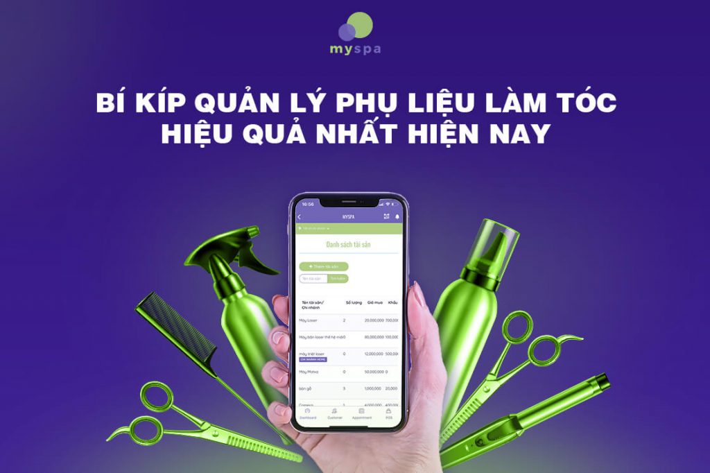 Bí kíp quản lý phụ liệu tóc hiệu quả nhất hiện nay