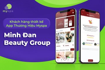 Thiết kế app thương hiệu Minh Đan