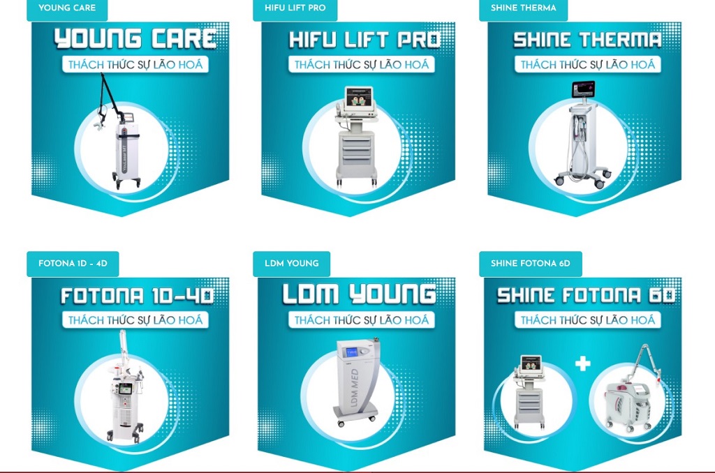 Điều trị trẻ hóa làn da với Shine Clinic