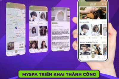 Myspa triển khai thành công App thương hiệu Color & Color