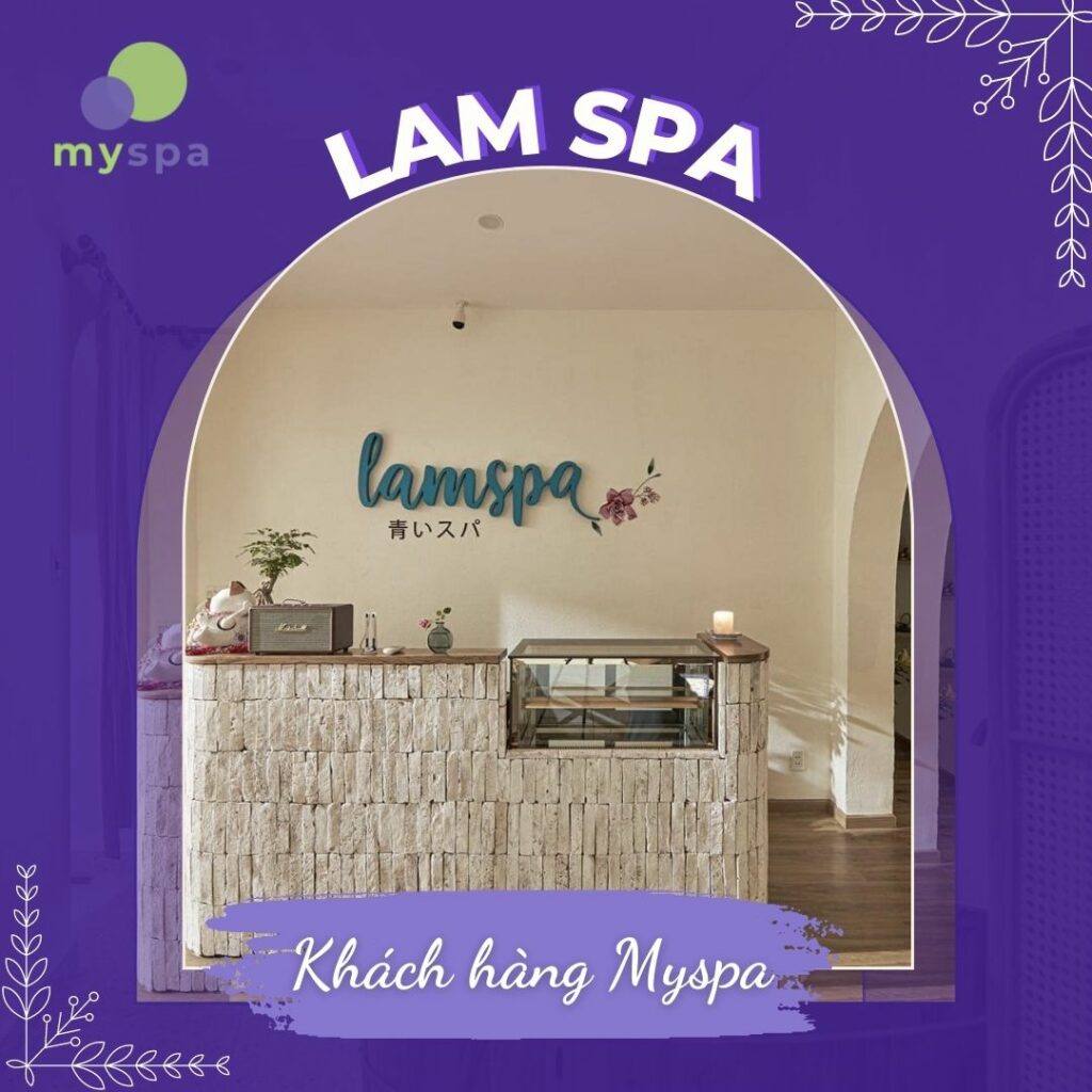 Khách hàng sử dụng phần mềm myspa