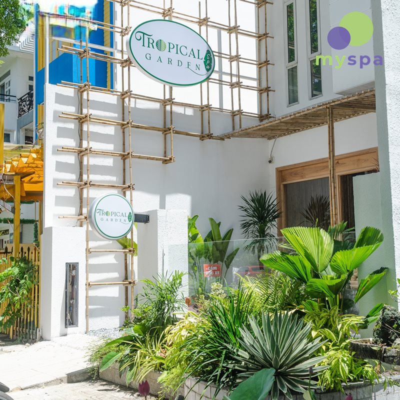 Tropical Garden Spa được thiết kế như một "khu vườn nhỏ"