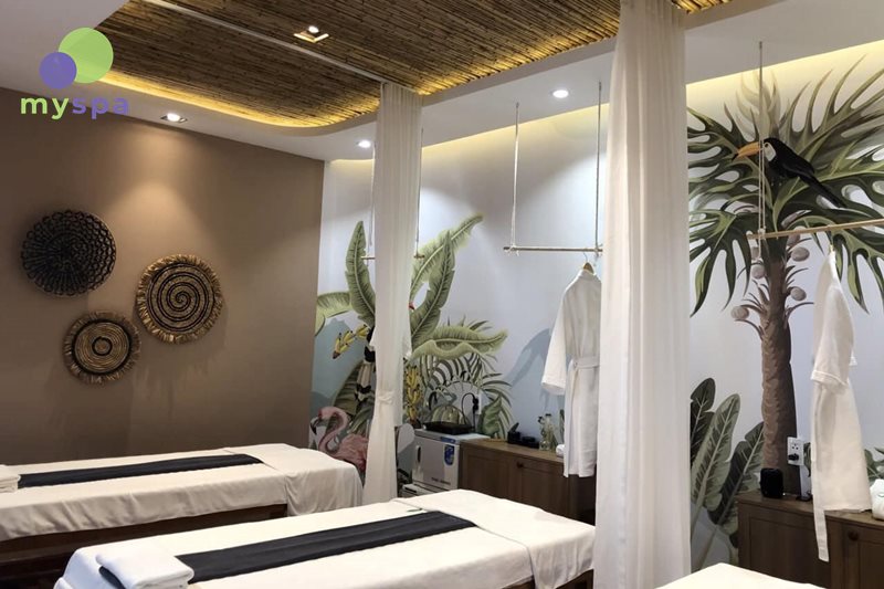 Không gian phòng tại Tropical Garden Spa