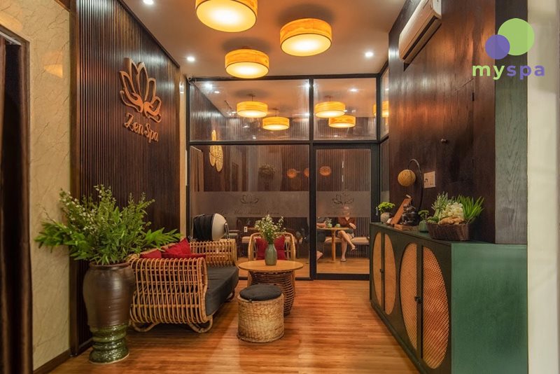 Không gian spa tại Zenn Clinic