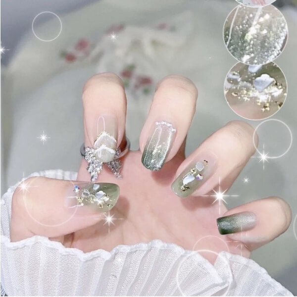 Mẫu nail đẹp mê mẫn