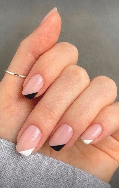 Mẫu nail đơn giản công sở