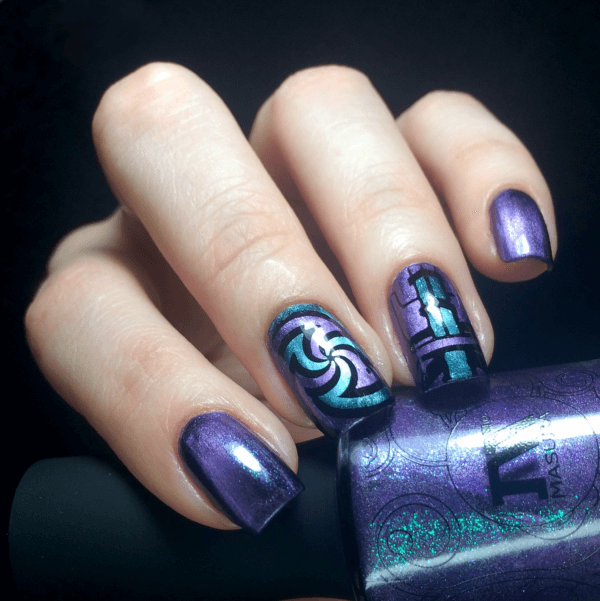 Mẫu nail huyền bí