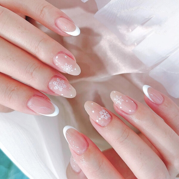 Mẫu nail sơn thạch tự nhiên