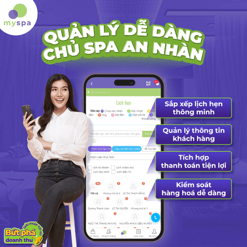 Phần mềm quản lý spa