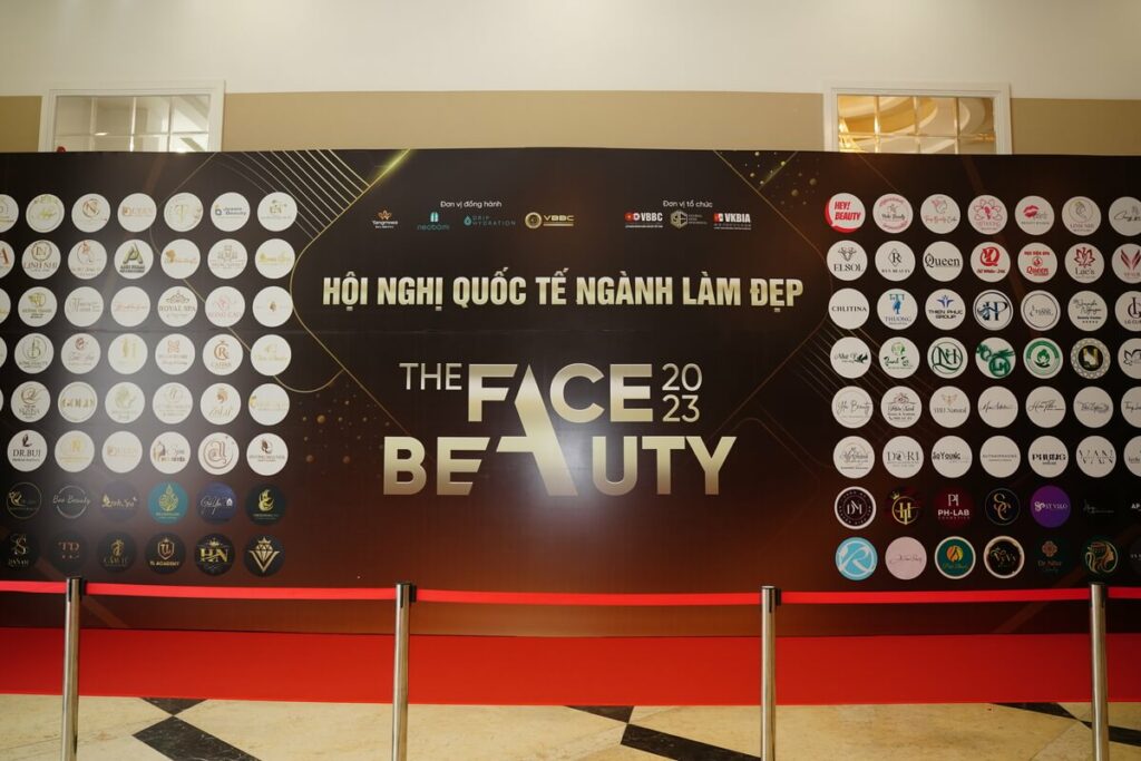 Thảm đỏ tại The Face Beauty 2023