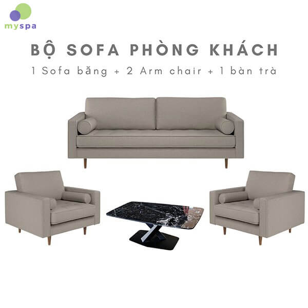 Bộ sofa dùng trong spa