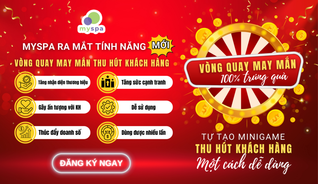 MYSPA RA MẮT TÍNH NĂNG MỚI – TỰ ĐỘNG THIẾT LẬP MINI GAME VÒNG QUAY MAY MẮN