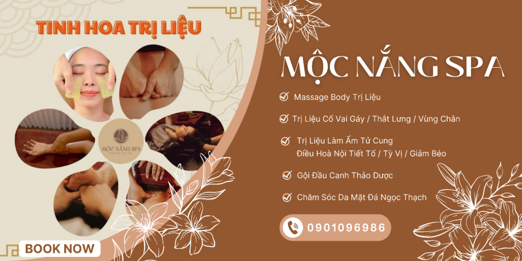 Mộc Nắng Spa - thương hiệu spa thư giãn cho phái đẹp