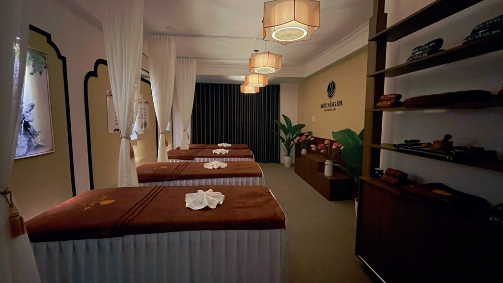 Không gian đầy thư giãn của Mộc Nắng Spa