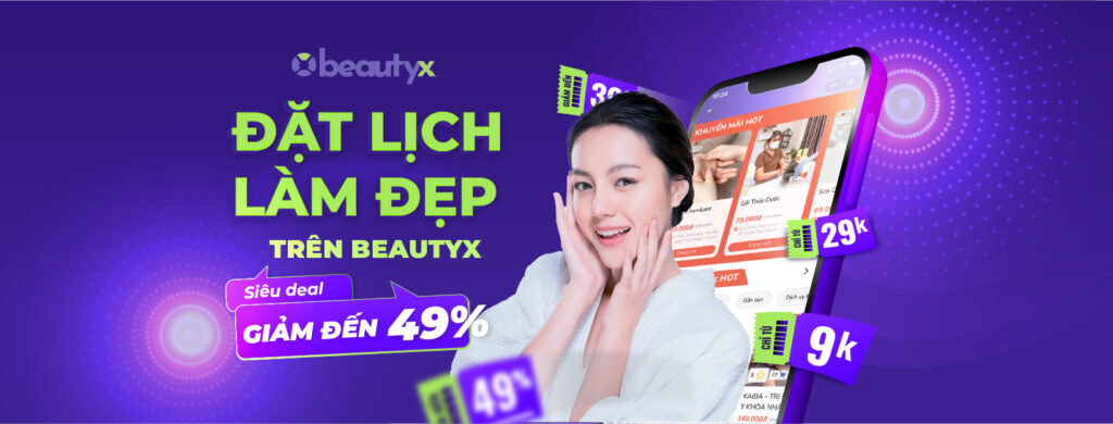 BeautyX cập nhật deal độc quyền mỗi ngày