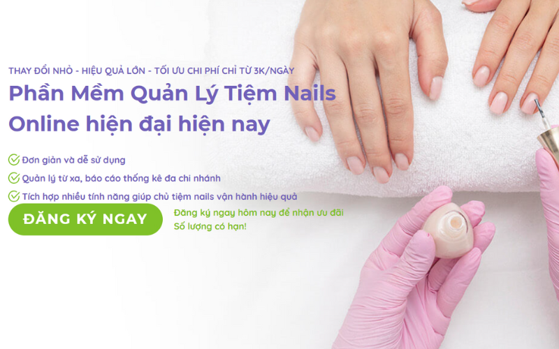 Myspa - Phần mềm quản lý tiệm nails chuyên nghiệp nhất hiện nay