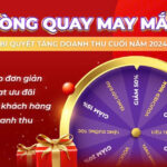 Vòng quay may mắn - Bí quyết tăng trưởng doanh thu mùa cuối năm