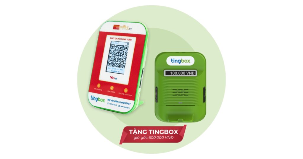 Tặng miễn phí TingBox khi mua phần mềm quản lý Myspa