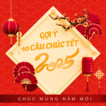 Cover bài blog top 10 lời chúc Tết 2025