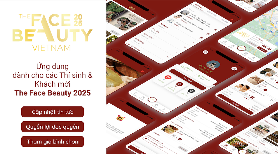 Ứng dụng dành cho thí sinh và khách mời The Face Beauty 2025