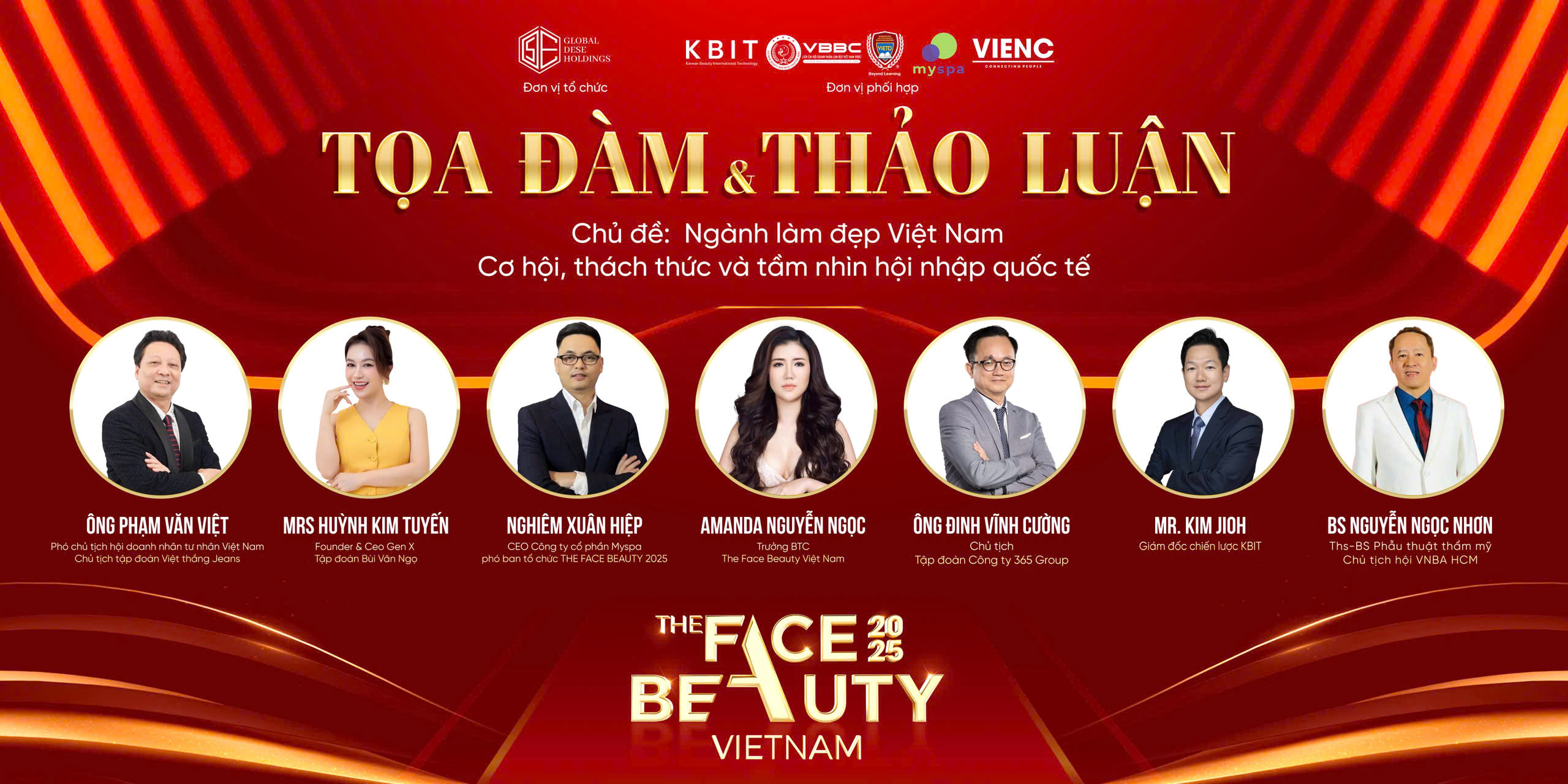 Khách mời Toạ đàm và thảo luận trong họp báo ngày 10/4/2025